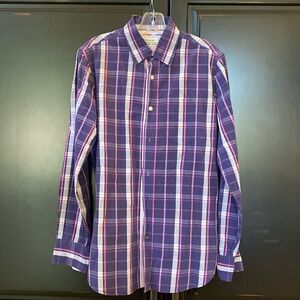 COLOURS by ALEXANDER JULIAN Long Sleeve Dress Shirt  Size M